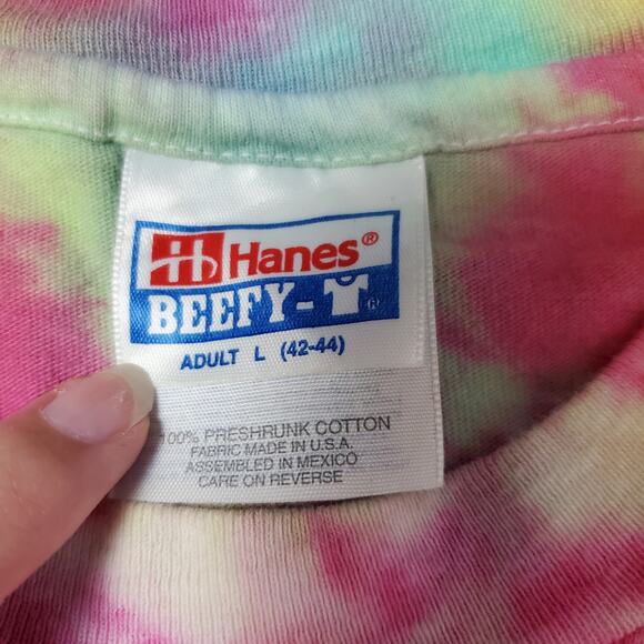 Vintage Single Stitch Tie Dye T-Shirt SZ Large - Picture 3 of 3